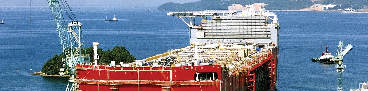 Ship waiting in the port