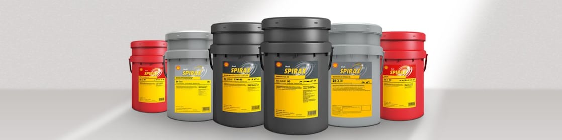 쉘 스파이렉스 디젤 오일 제품군 패키지