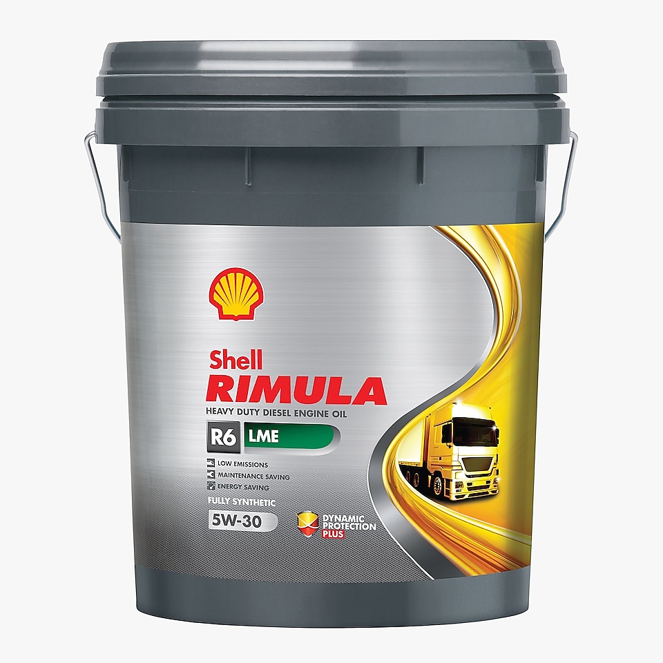 Heavy-duty diesel engine oils, Shell Rimula - R6 LME 5W 30