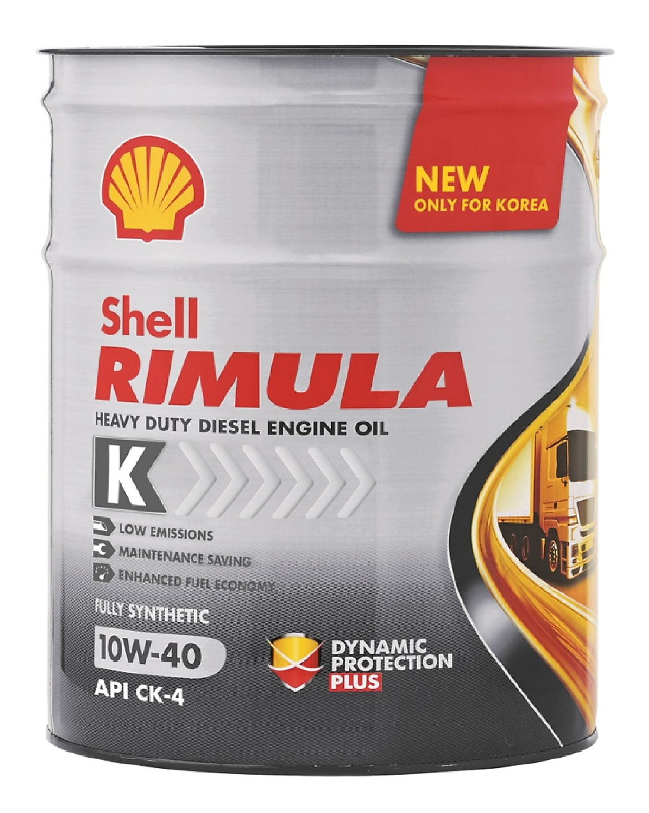 new premium engine oil shell rimula-k for commercial vehicles